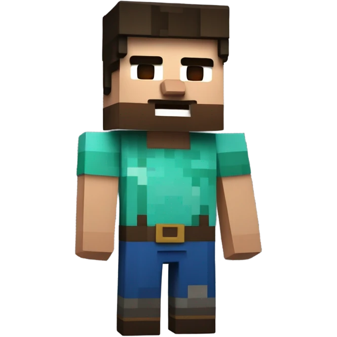 Jack black Minecraft steve emoji