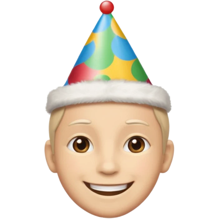 Plane Birthday cap  emoji