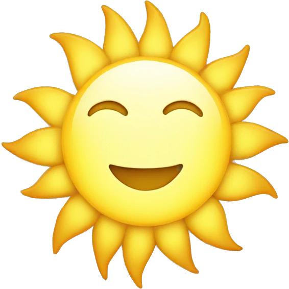 Sun Light  emoji