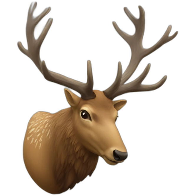 The Rented Elk emoji