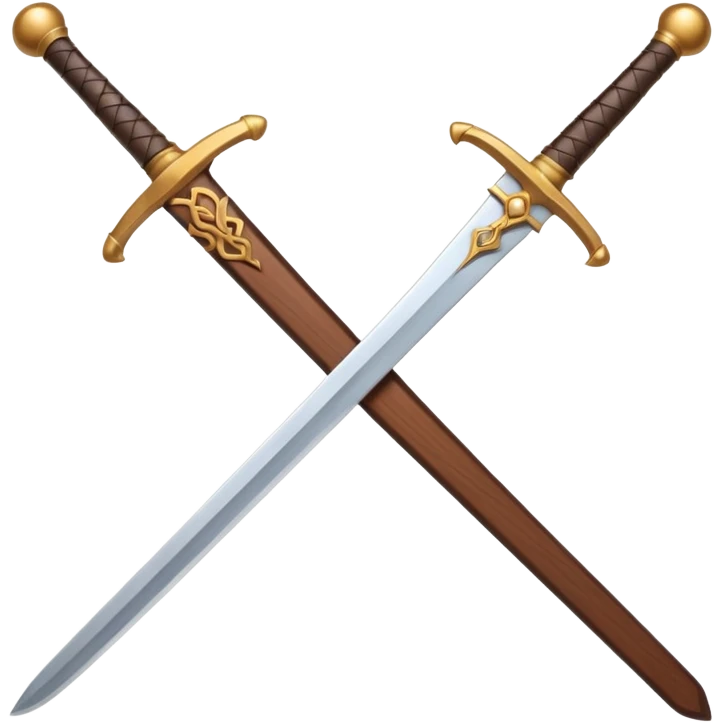 wooden sword emoji