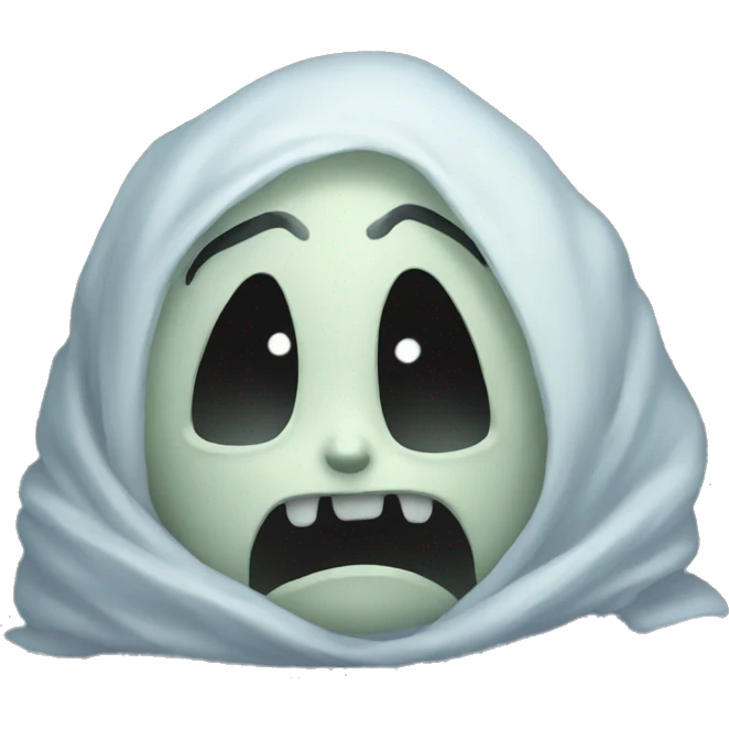 scary sleep spirit emoji