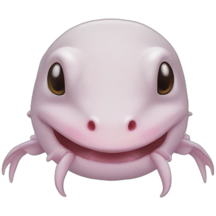 Axolotl head emoji