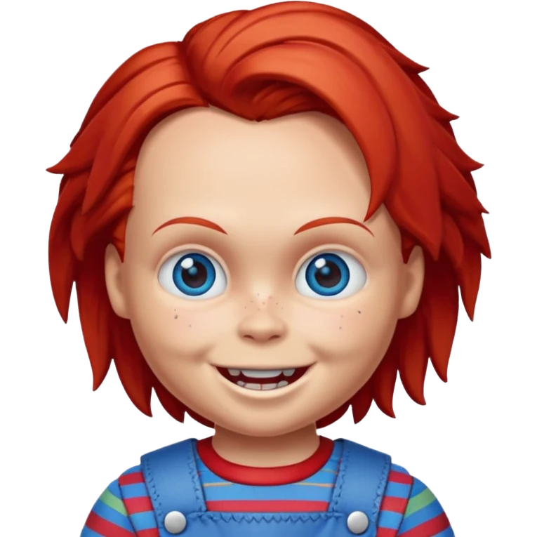 Un emojin de chuky emoji