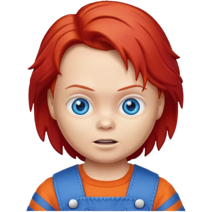 Un emojin de chuky emoji