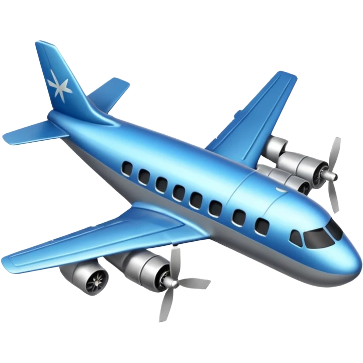 Airplane crash emoji