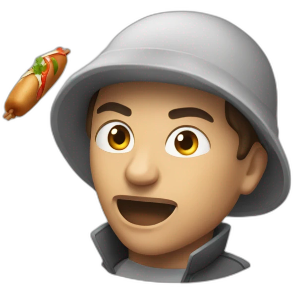 A turkish attack a clash with a doner emoji