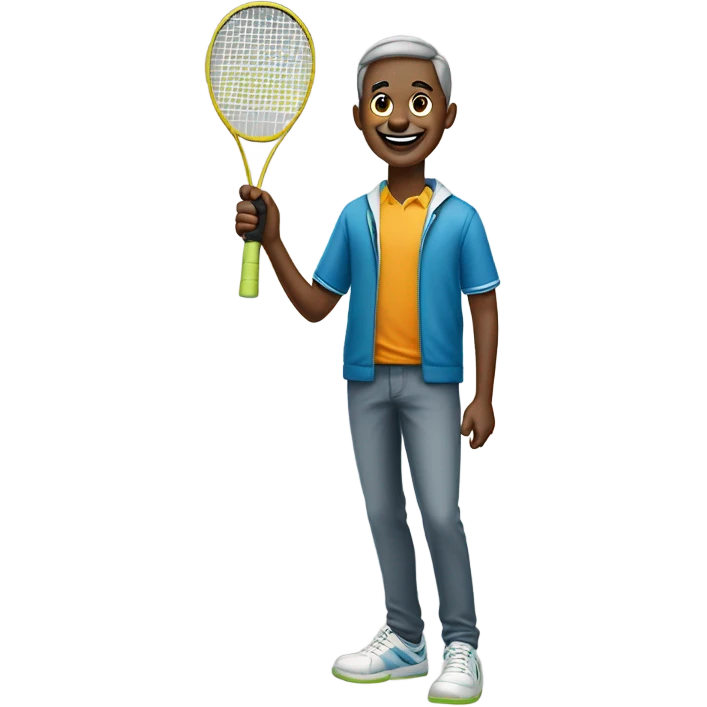 Tall 49 year old man who loves tennis and raising money for a school happy birthday emoji