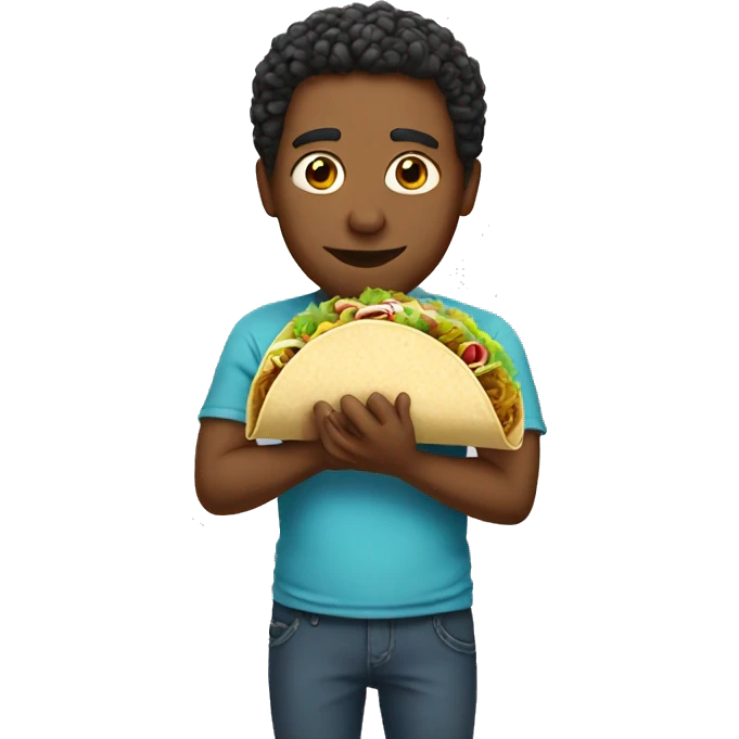 eating tacos emoji