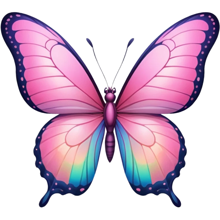 Pembe butterfly emoji