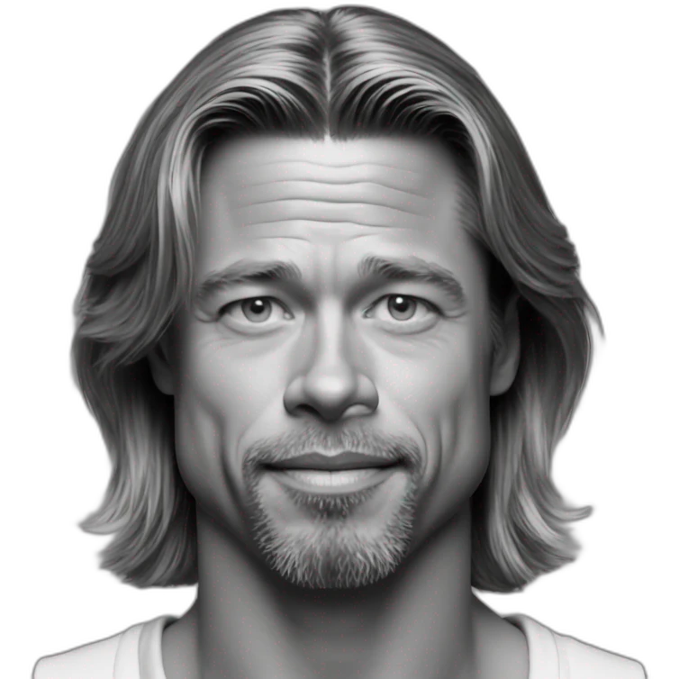 Brad Pitt 1990 emoji
