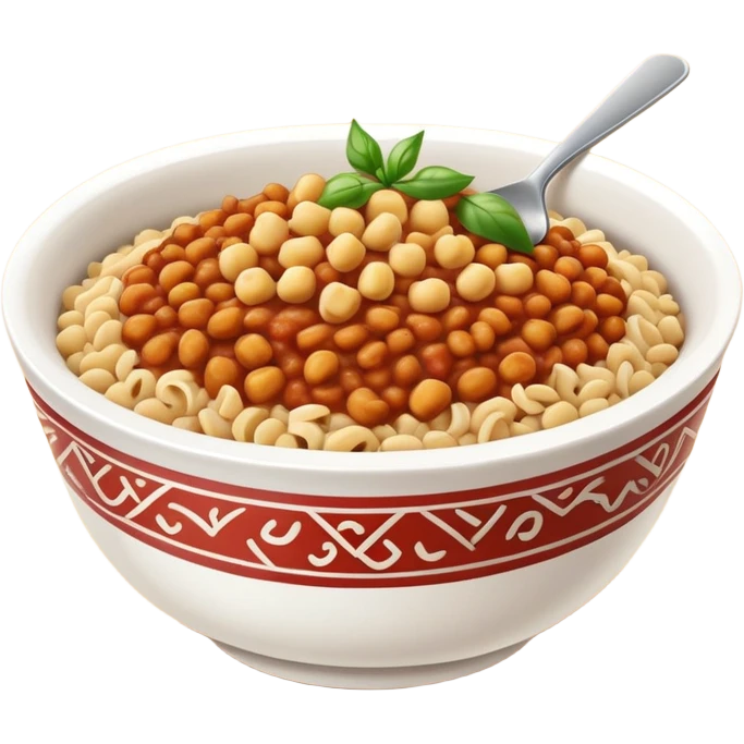 Egyptian koshary emoji