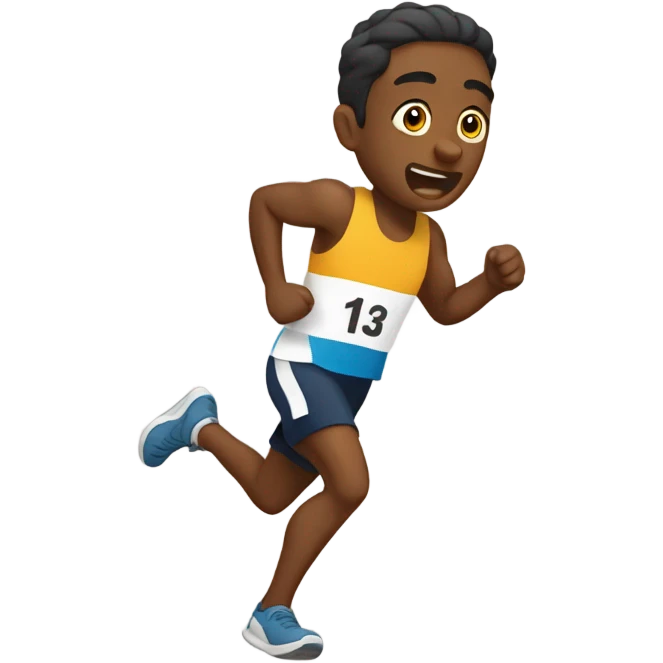 Courir lac emoji