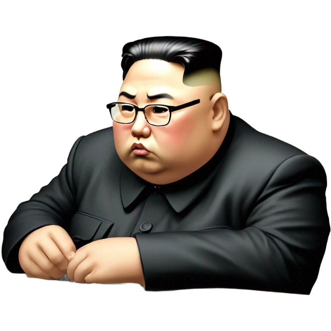 Kim jong un playing checkers emoji