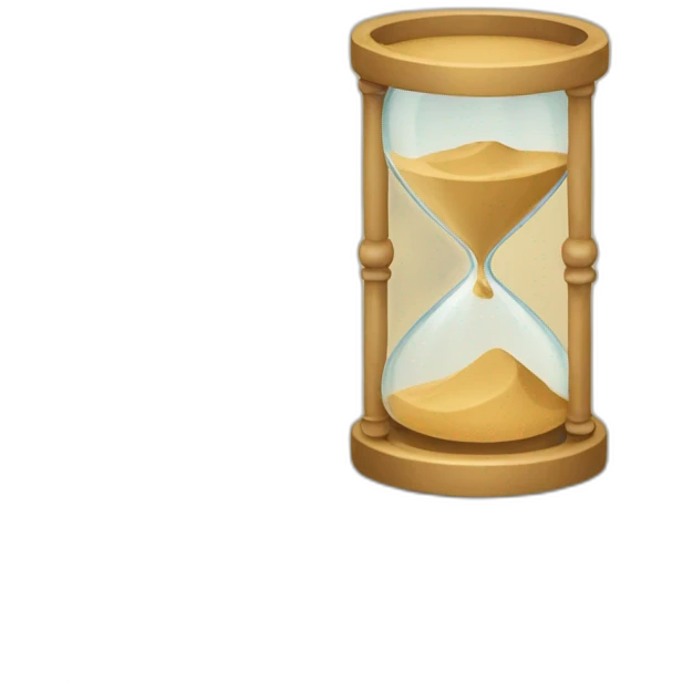 sandclock emoji