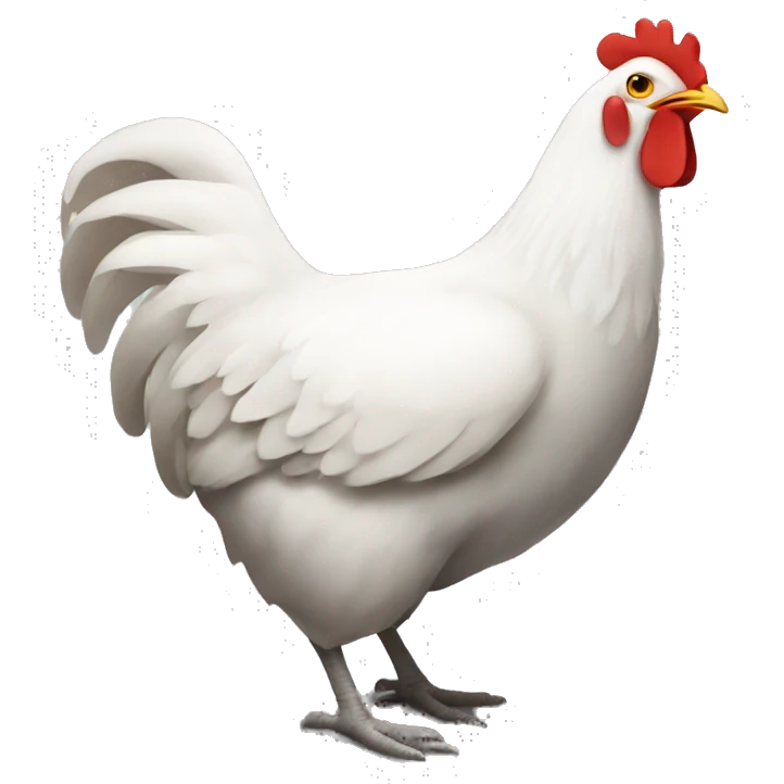 headless chicken emoji