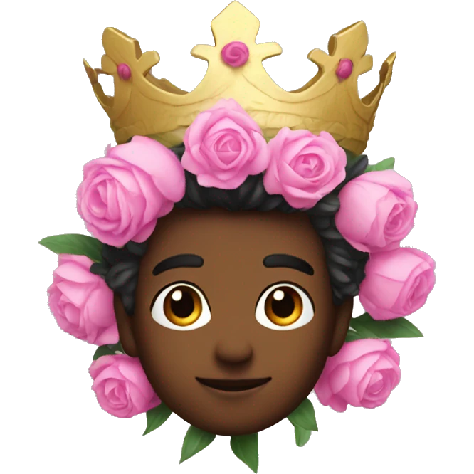 Flower prince emoji