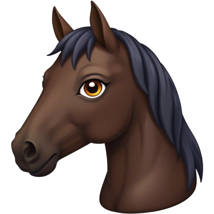 evil horse emoji