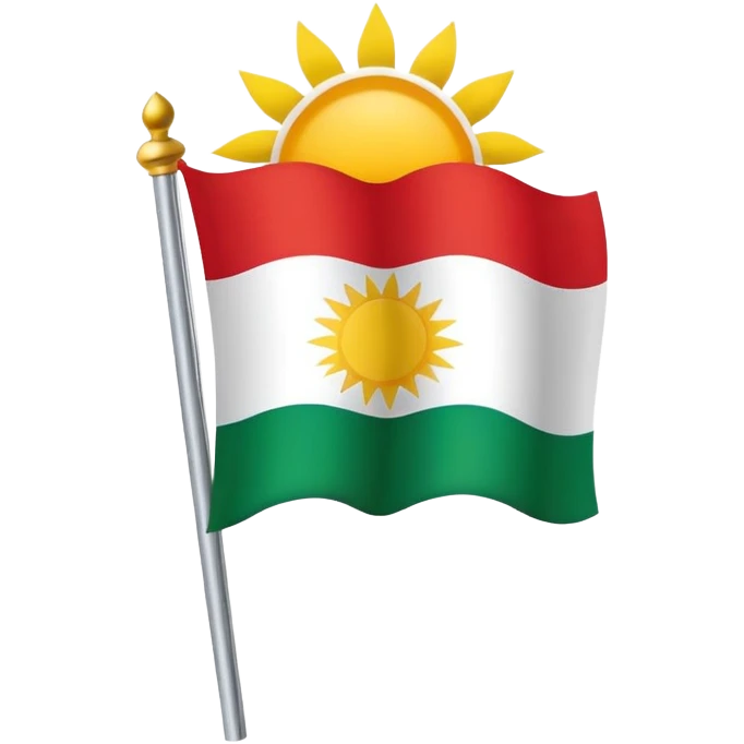 Kurdistan flag emoji