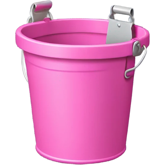 Pink paint holder  emoji