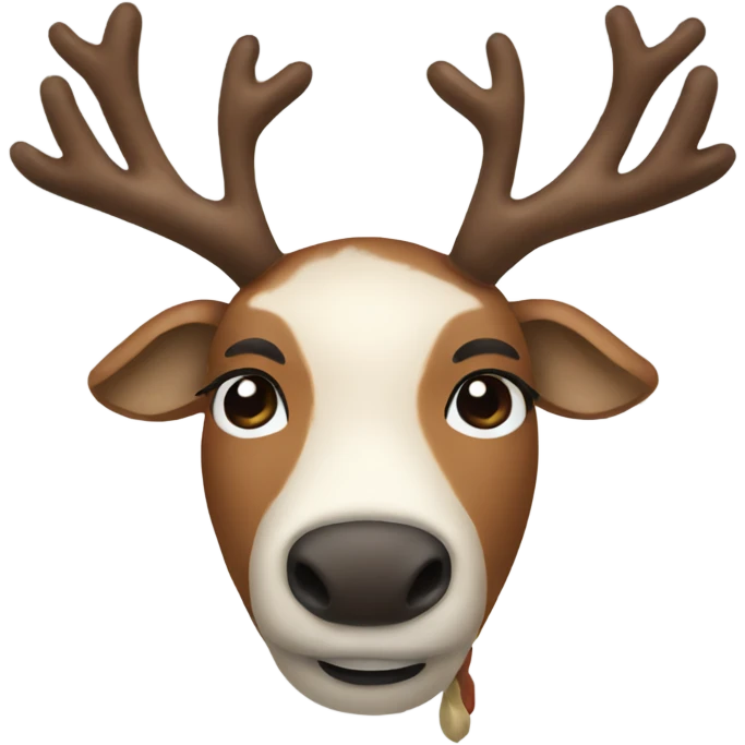 reindeer  emoji