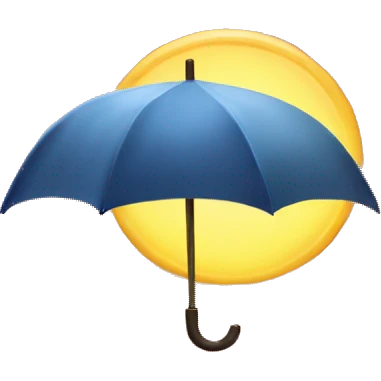 Sunset and rain emoji