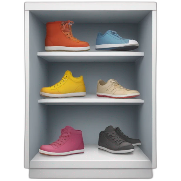 Shoe in a closet emoji