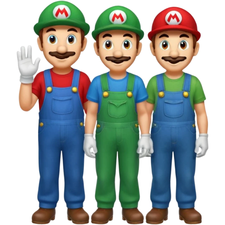 mario bros side emoji