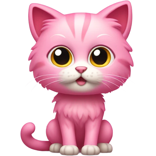pink cat  emoji