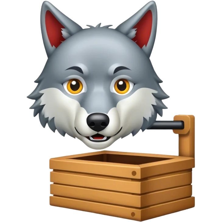 Wolf trap emoji