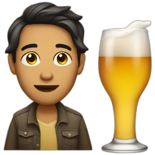 transgender alcoholic emoji