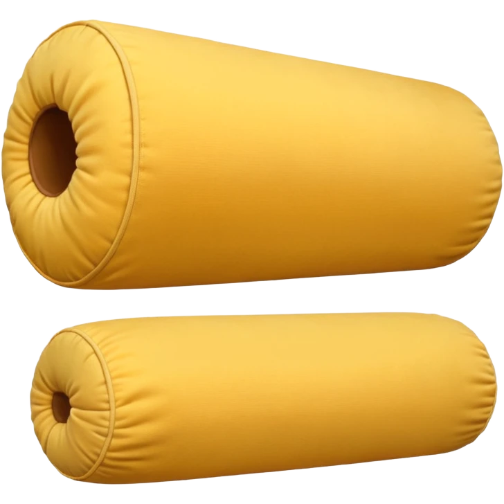 yellow bolster pillow emoji emoji