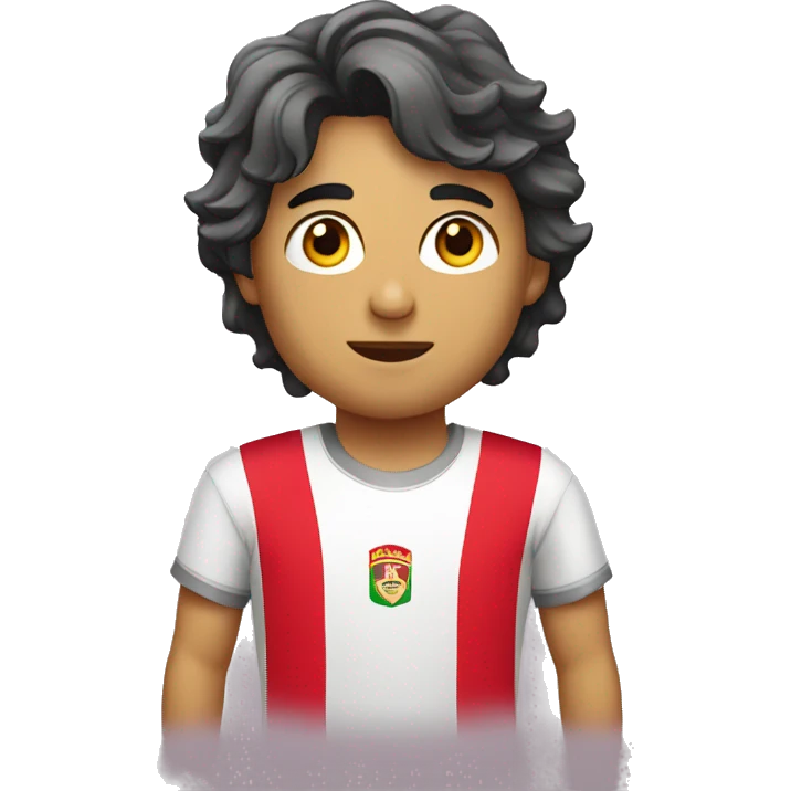  eistein con camiseta de peru emoji