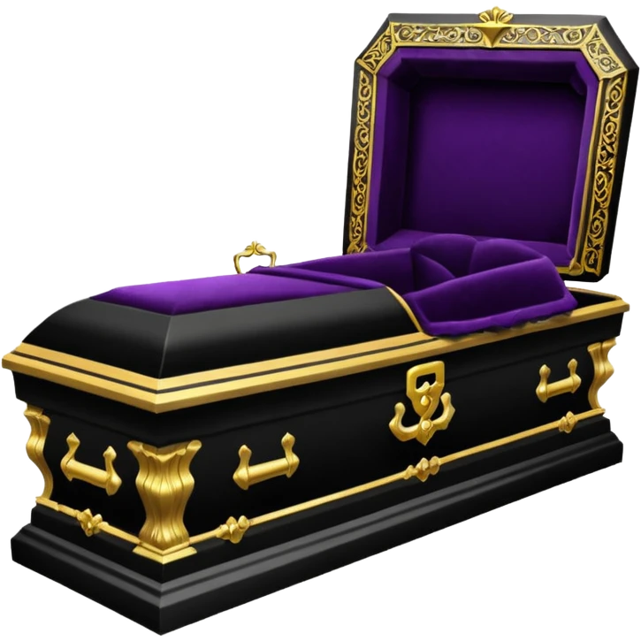 goth coffin emoji