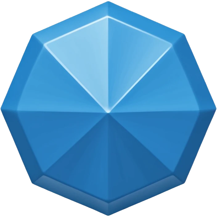 Centang biru segi 12 emoji