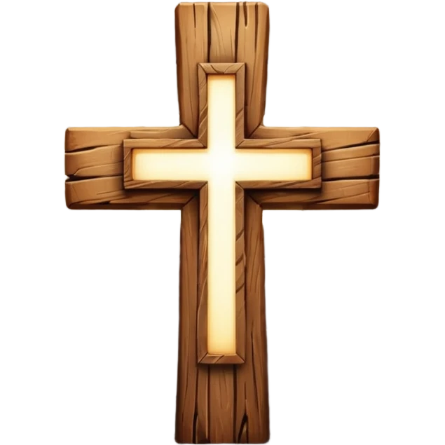 cross and light emoji