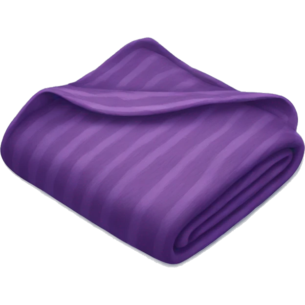 Purple blanket emoji