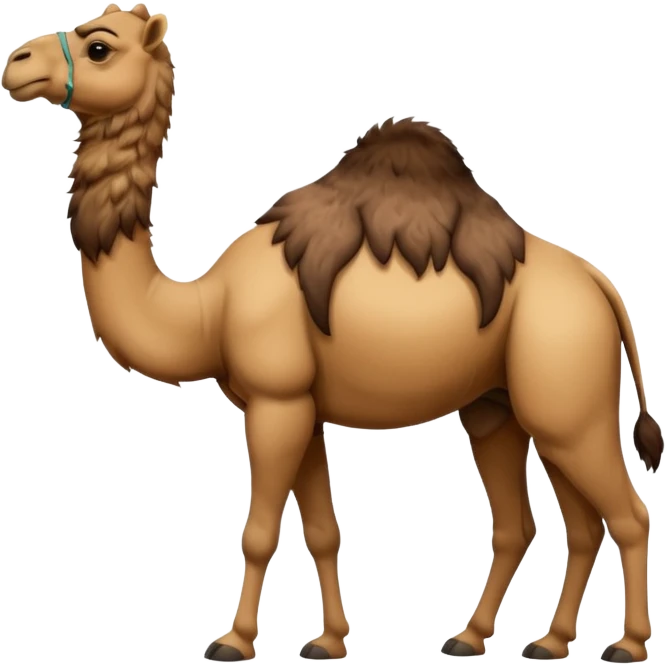 High resolution saudi camel emoji