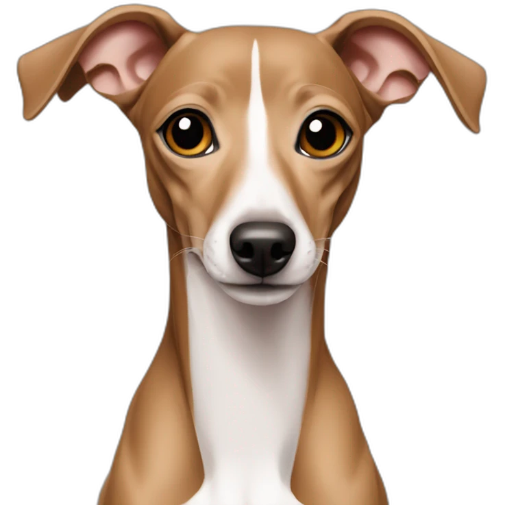 italian greyhound brown emoji
