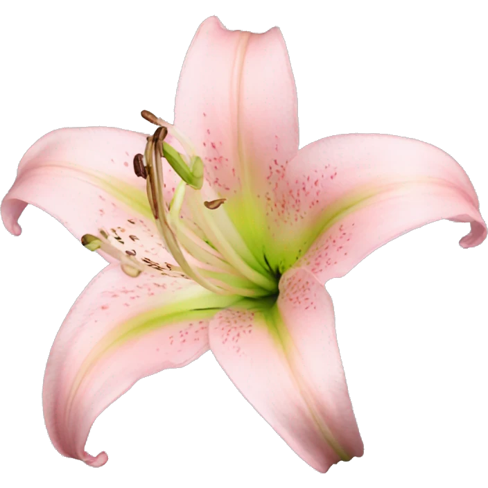 light pink lilium emoji