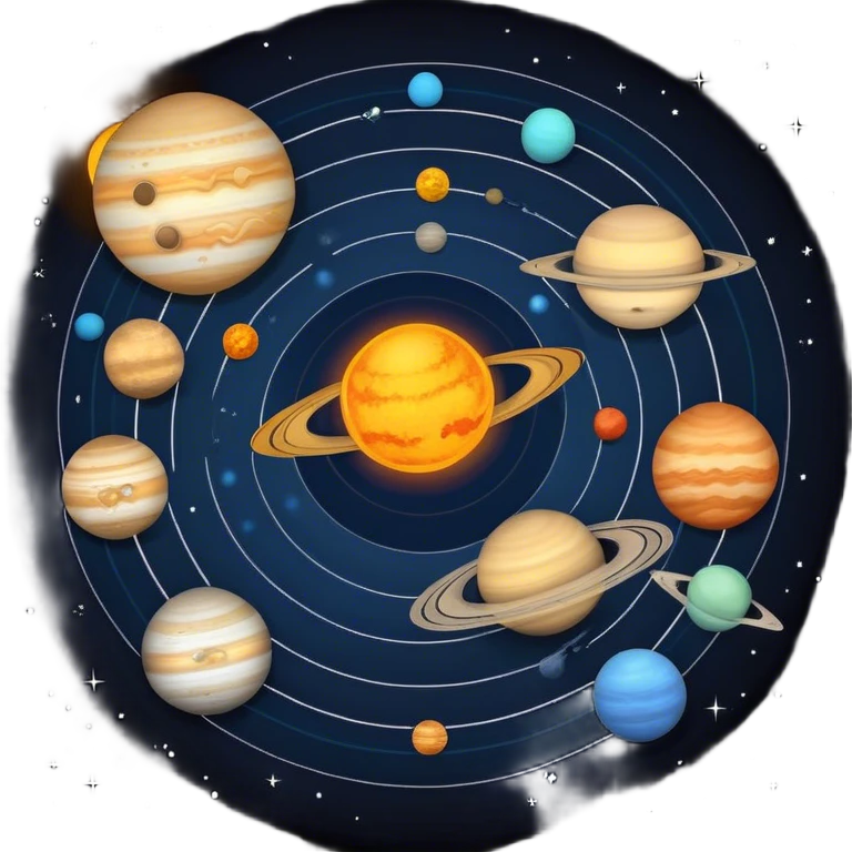 Solar system  emoji