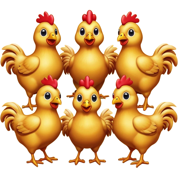 raving chickens emoji