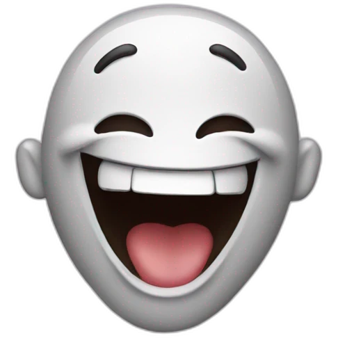 Fake laugh  emoji