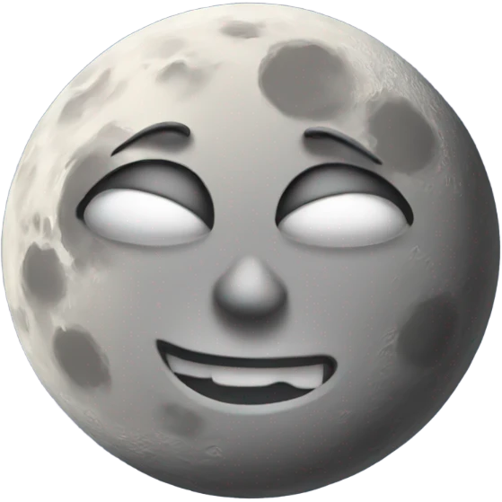 Moon emoji