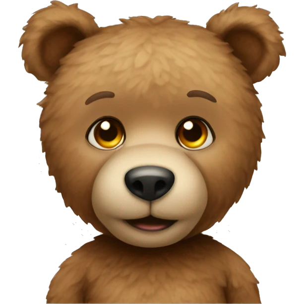 Teddy bear emoji