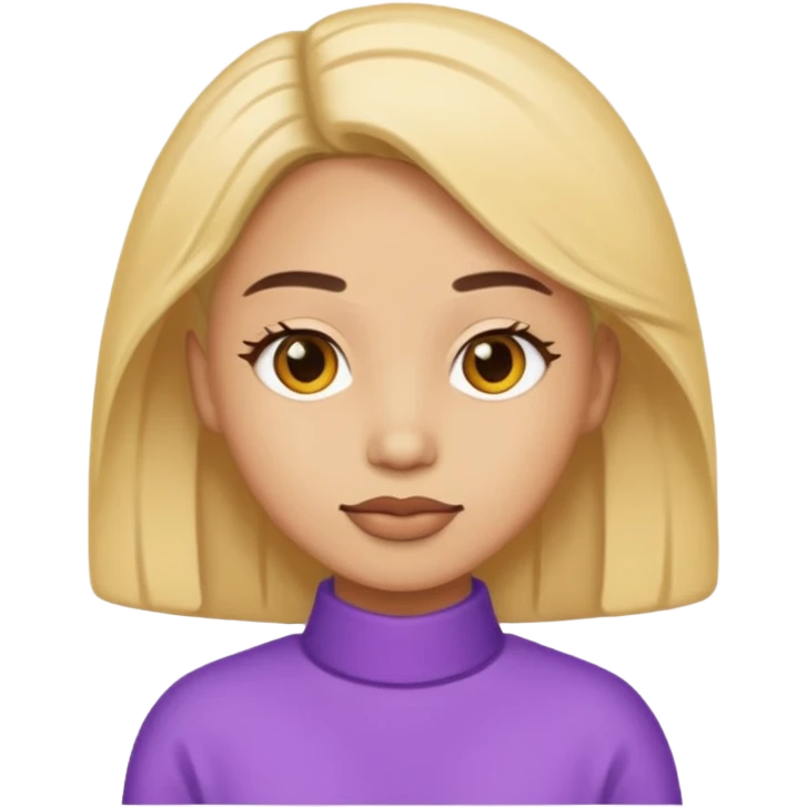 Generate an emoji using
⁶🤷🏻‍♀️⁷ emoji