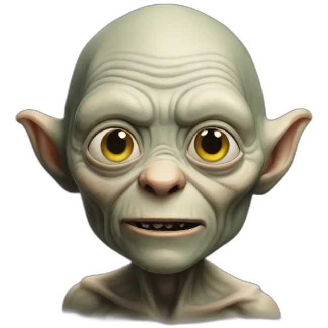 Gollum emoji
