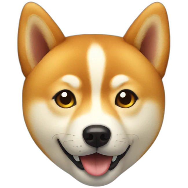 shiba inu face emoji