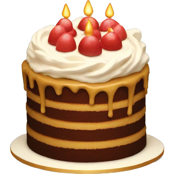 cake rising emoji