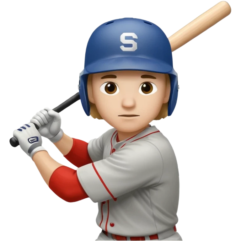 baseball player batting emoji